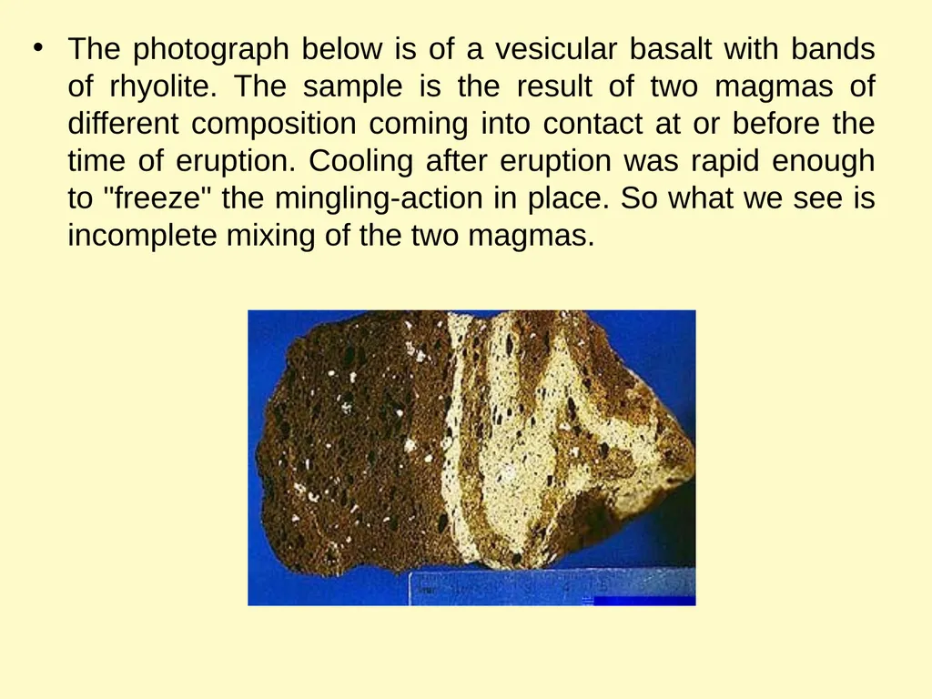 Magmatic Differentiation, Assimilation & Magma - slide 27 of 29