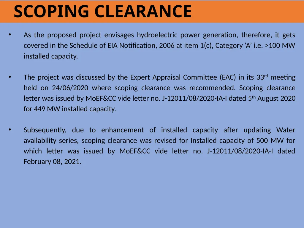 Presentation to Hon’ble Chairman and Members of - slide 11 of 11