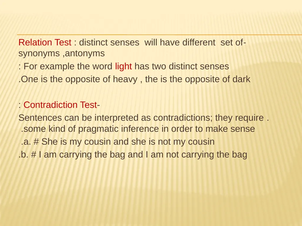 Word senses Submitted by Yasamine waleed - slide 8 of 8