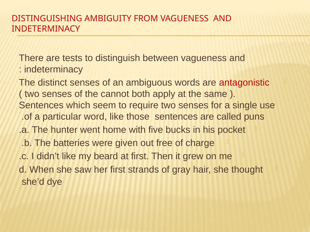Word senses Submitted by Yasamine waleed - slide 6 of 8
