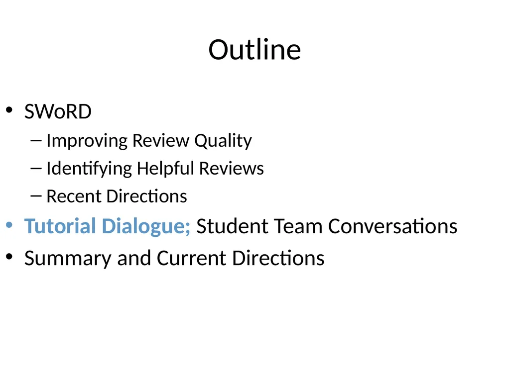 Automatically Predicting Peer-Review Helpfulness - slide 63 of 85