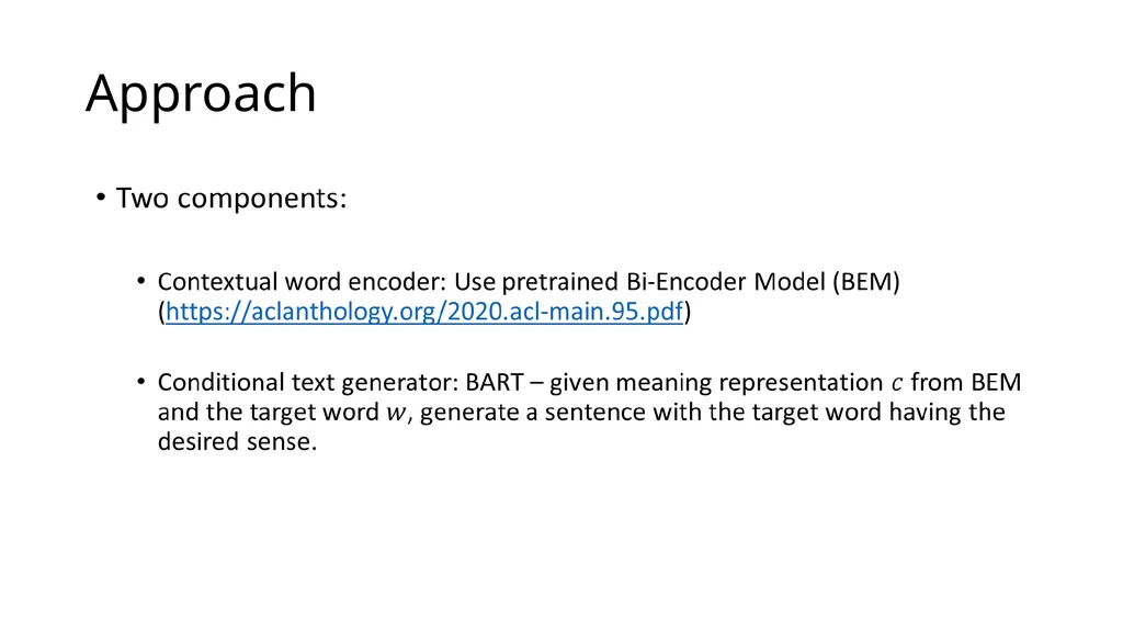Generating Sense-specific Example Sentences with - slide 4 of 19