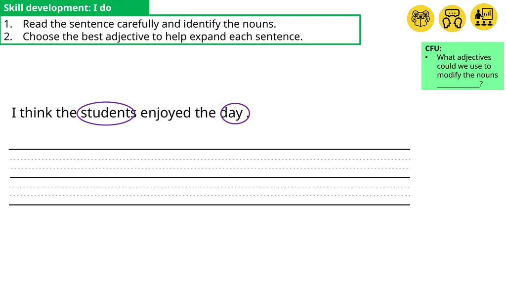 Year: 2 Term: 1 Objective: To expand simple - slide 14 of 20