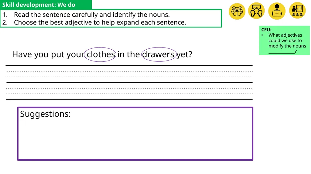 Year: 2 Term: 1 Objective: To expand simple - slide 12 of 20