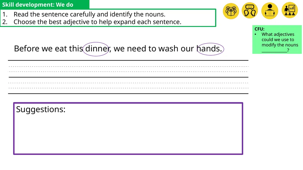 Year: 2 Term: 1 Objective: To expand simple - slide 13 of 20