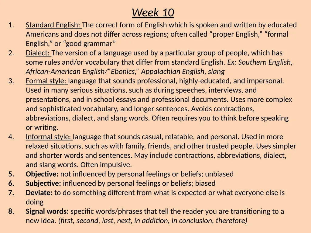 Persuasive Unit Vocabulary Definitions English 2 - slide 11 of 13