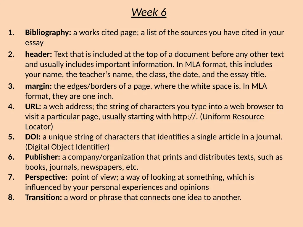Persuasive Unit Vocabulary Definitions English 2 - slide 7 of 13