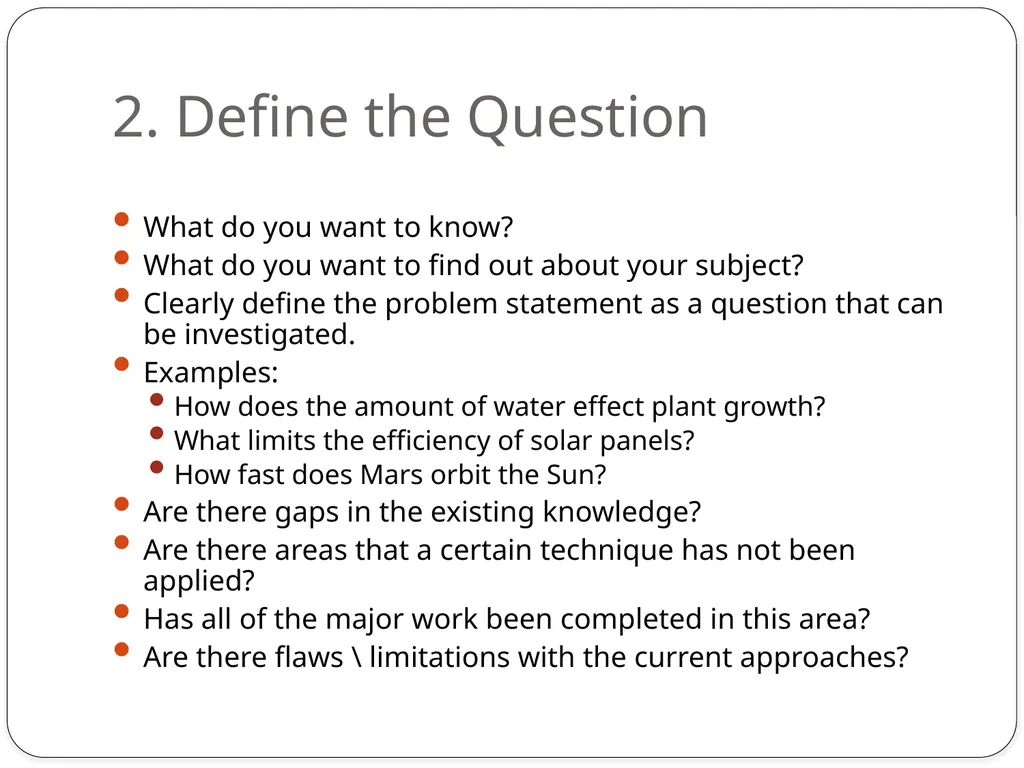 Simon Hughes and Miaoqi Zhu The Scientific Method - slide 9 of 40