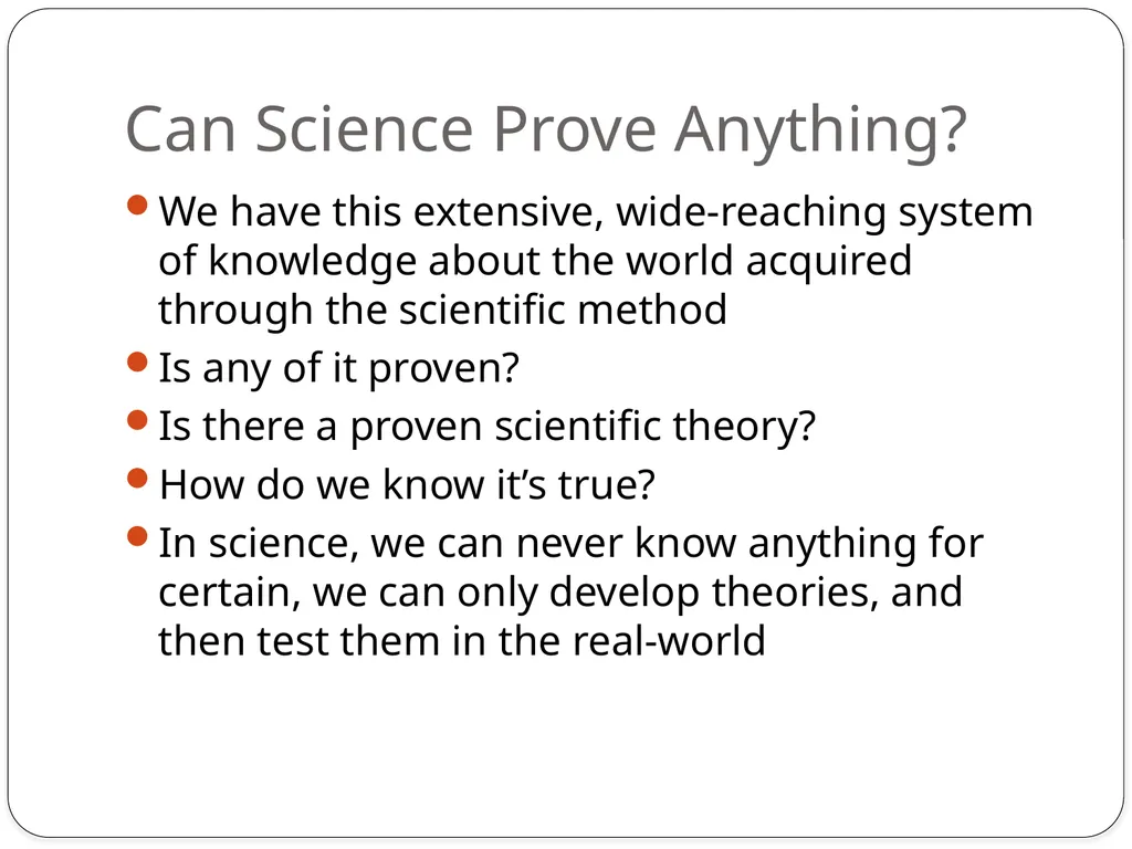 Simon Hughes and Miaoqi Zhu The Scientific Method - slide 35 of 40