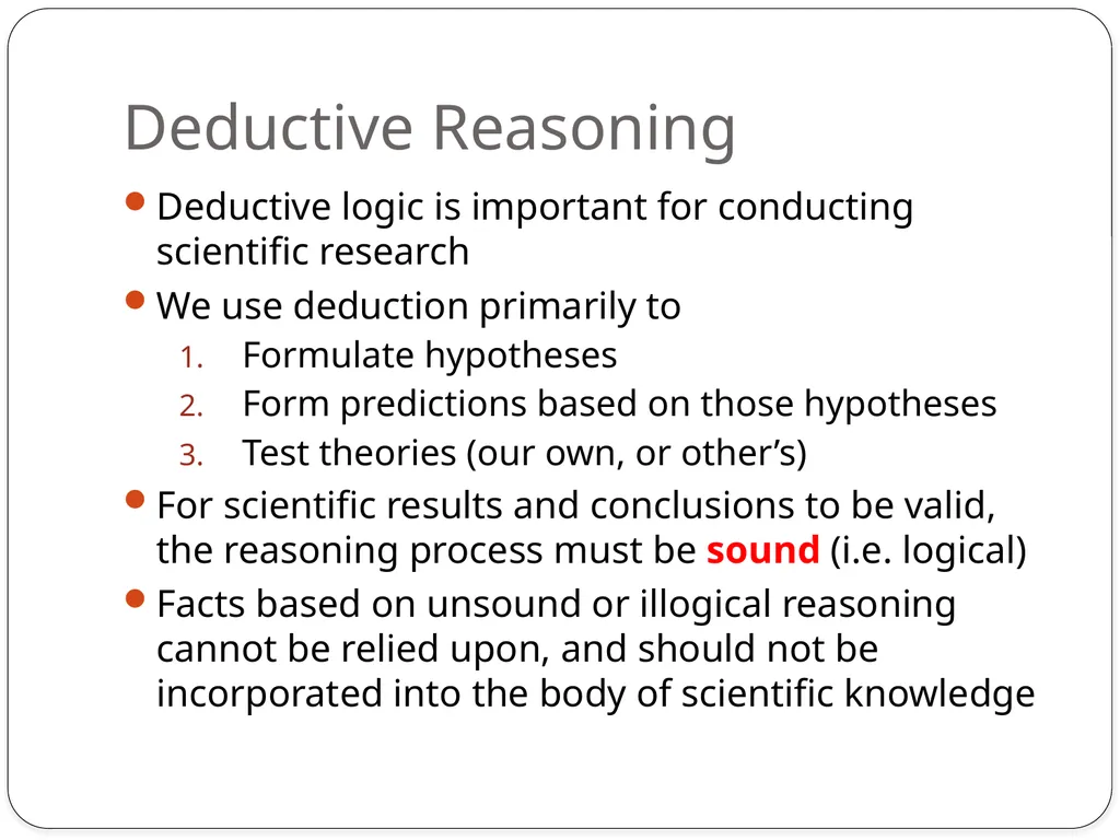Simon Hughes and Miaoqi Zhu The Scientific Method - slide 22 of 40