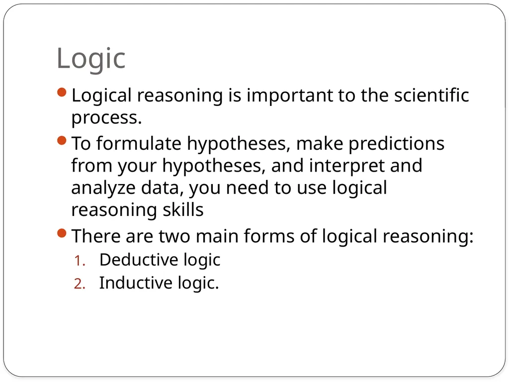 Simon Hughes and Miaoqi Zhu The Scientific Method - slide 20 of 40