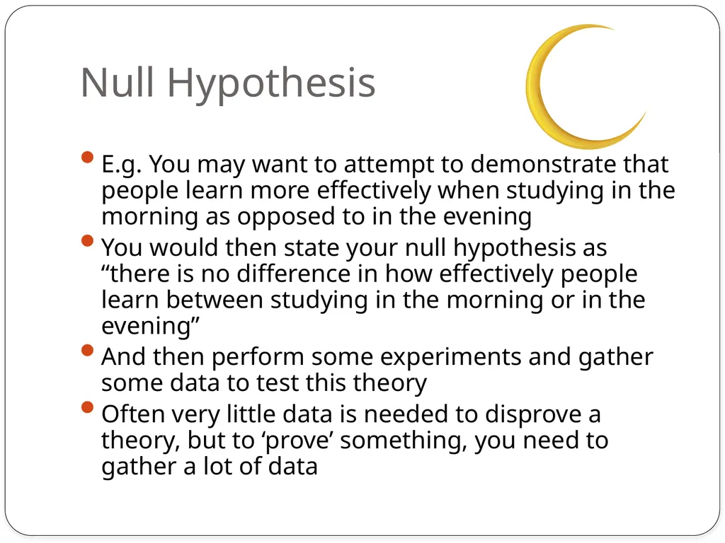 Simon Hughes and Miaoqi Zhu The Scientific Method - slide 40 of 40