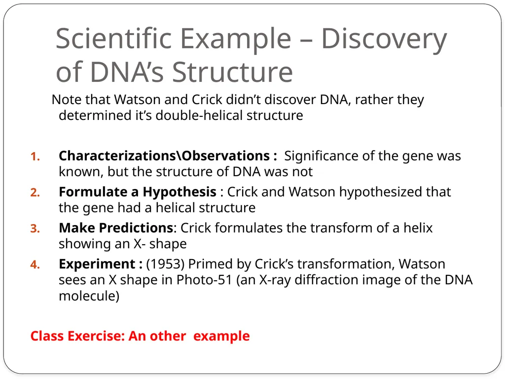 Simon Hughes and Miaoqi Zhu The Scientific Method - slide 5 of 40