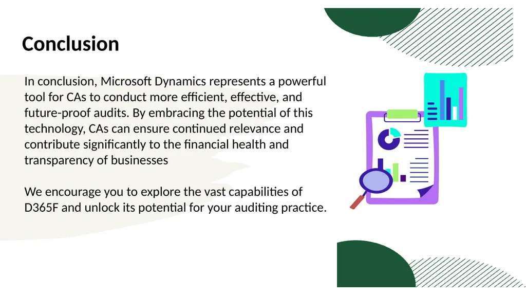 UNIT-5 Microsoft (MS) Dynamics Table of contents - slide 21 of 21