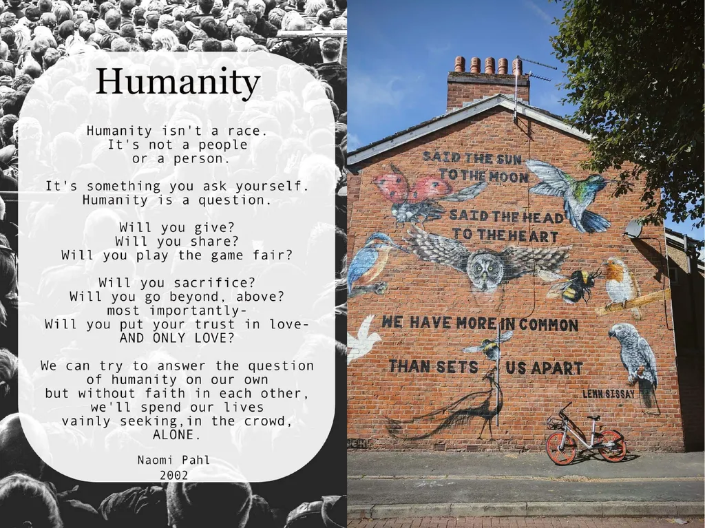 Group Dynamics “We cannot live for ourselves - slide 12 of 12
