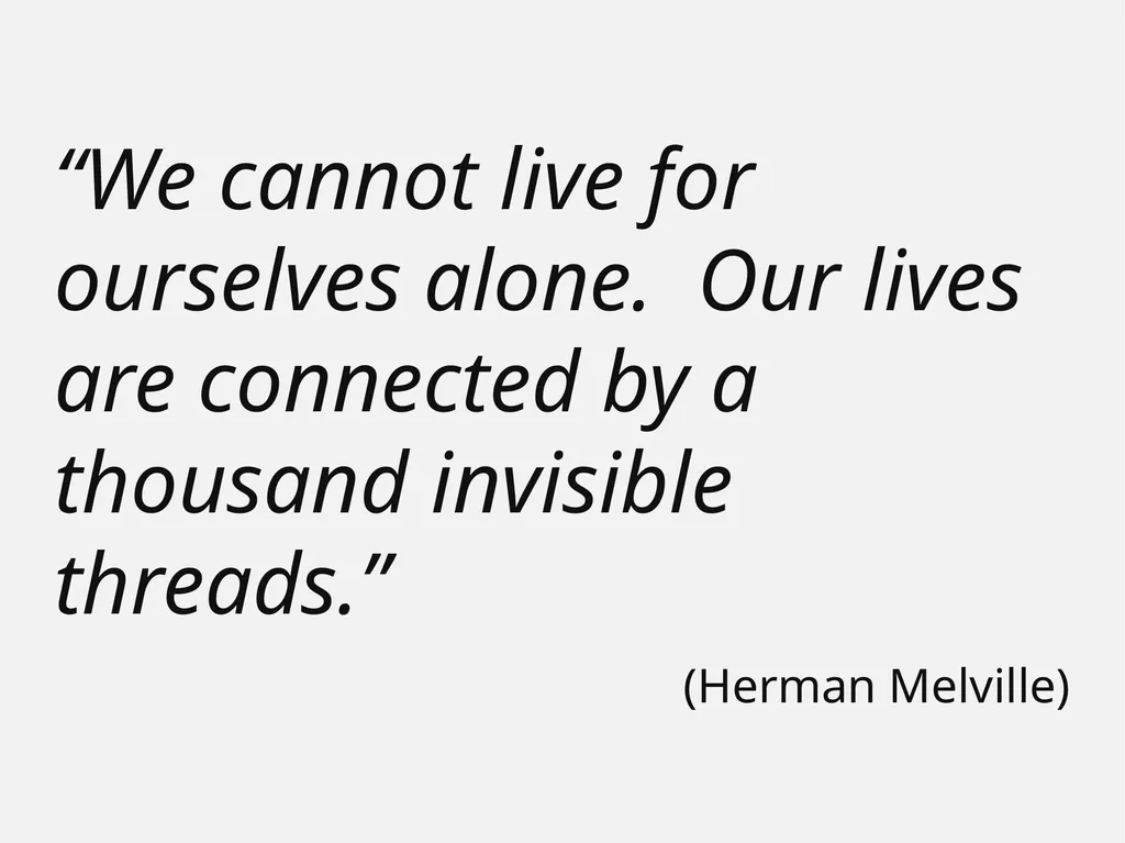 Group Dynamics “We cannot live for ourselves - slide 2 of 12