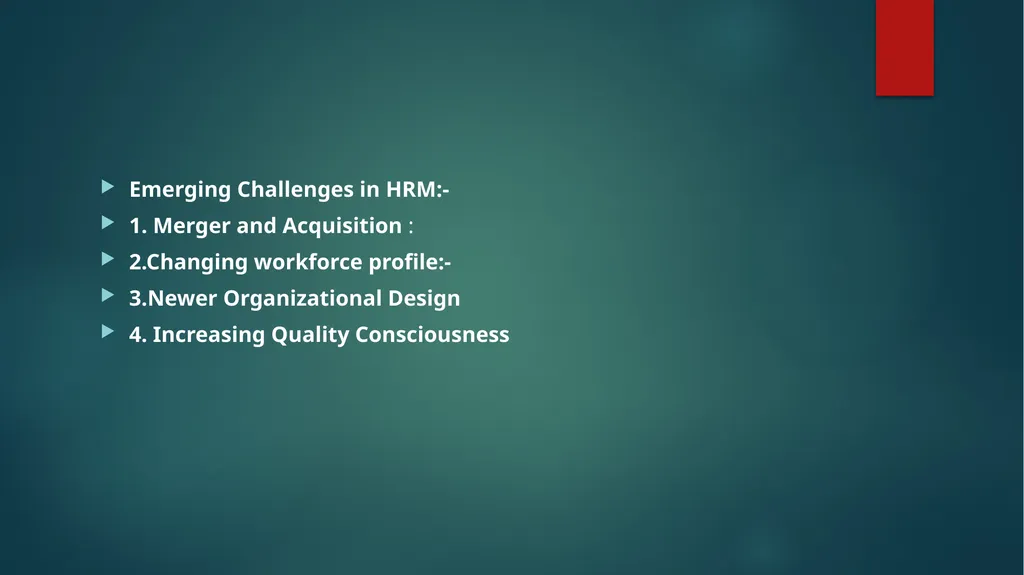 Dynamics of Human Resource Management Dr.y.vijila - slide 25 of 33