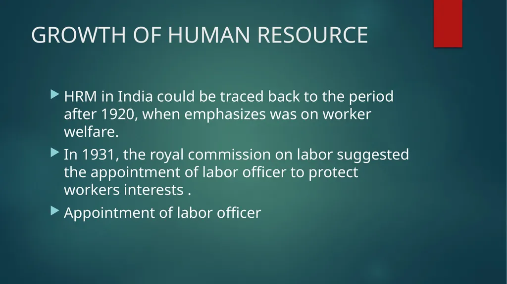 Dynamics of Human Resource Management Dr.y.vijila - slide 8 of 33
