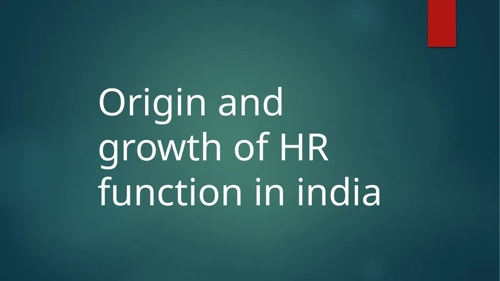 Dynamics of Human Resource Management Dr.y.vijila - slide 6 of 33