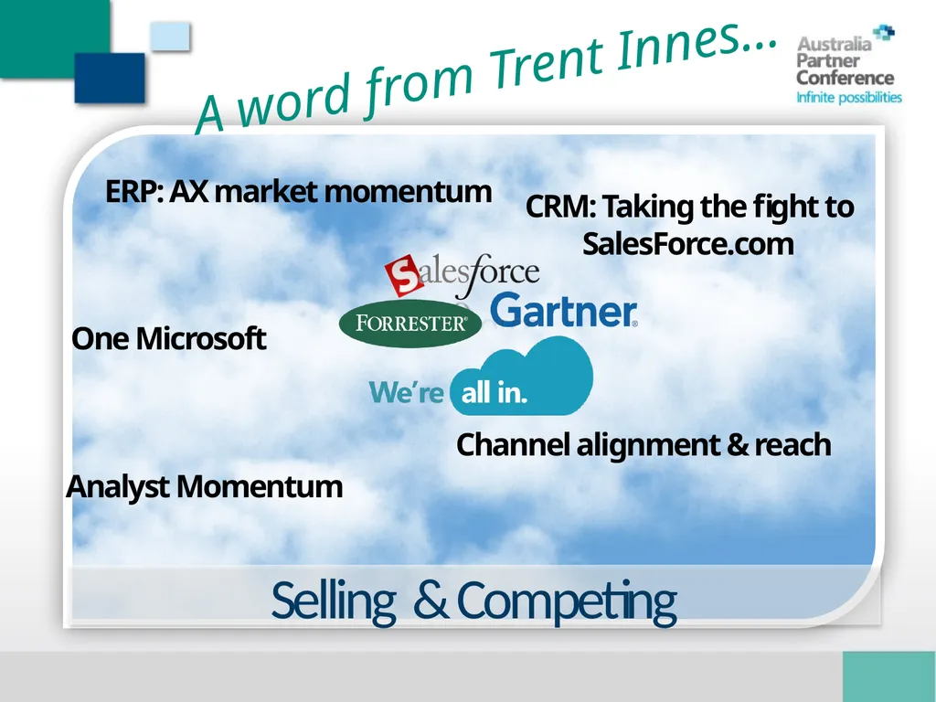 The Future of Dynamics Chris Ridd / Dynamics - slide 12 of 14