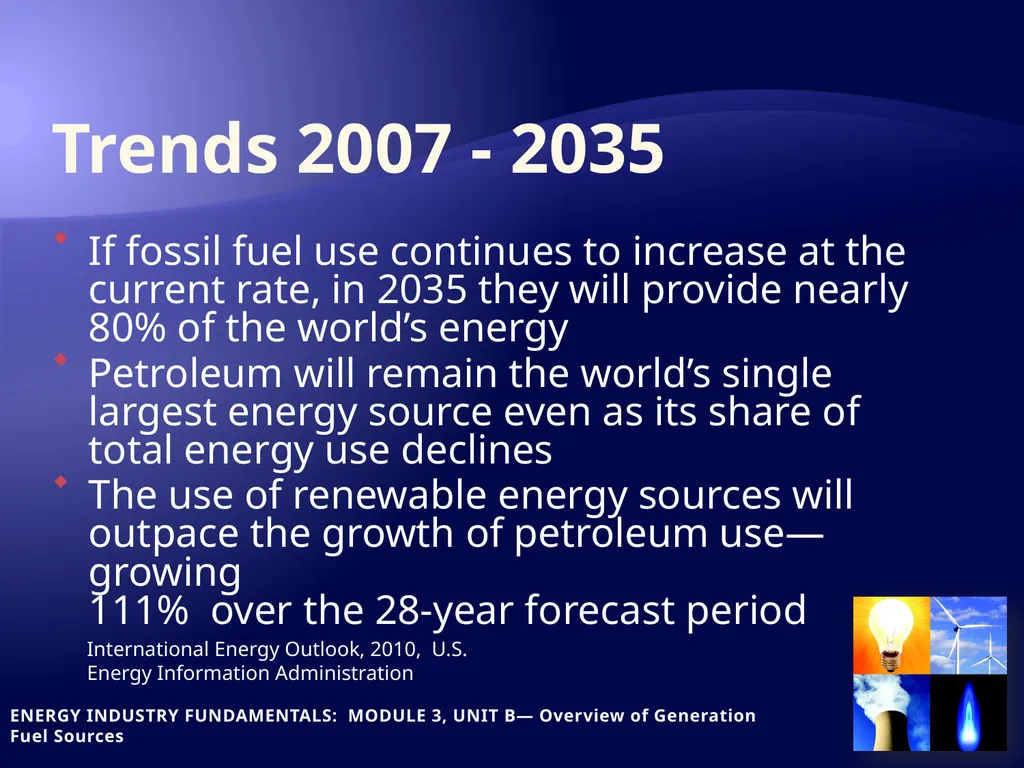 The Global Energy picture: nonrenewables A - slide 4 of 18