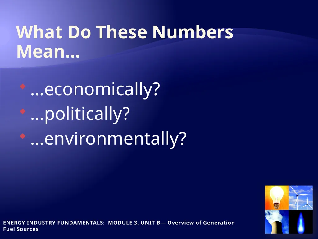 The Global Energy picture: nonrenewables A - slide 13 of 18