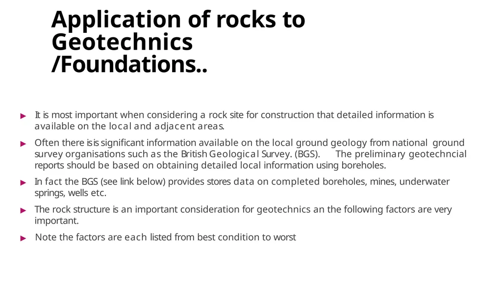 Rocks In Construction Ar. Vivek Painuli outlines ▶ - slide 12 of 15