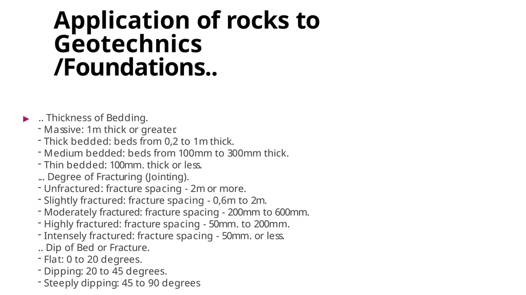 Rocks In Construction Ar. Vivek Painuli outlines ▶ - slide 13 of 15