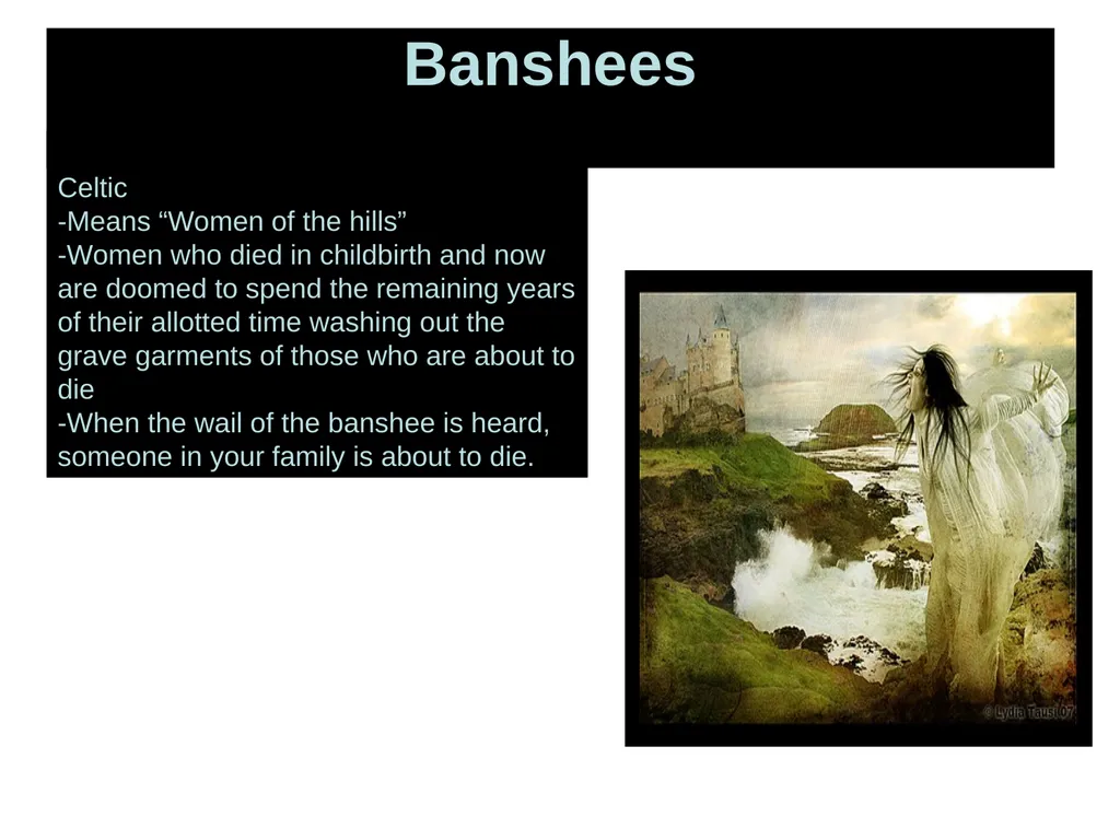 Scary Monsters from World Mythology One weekend I - slide 10 of 15