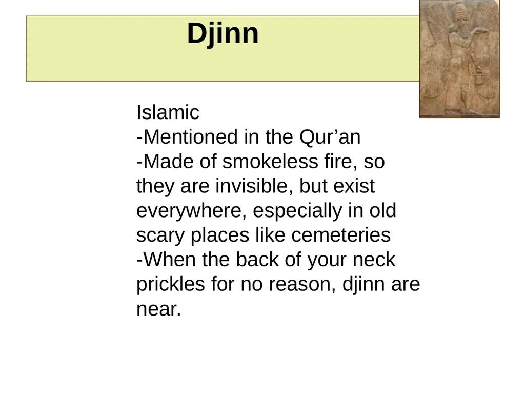 Scary Monsters from World Mythology One weekend I - slide 9 of 15