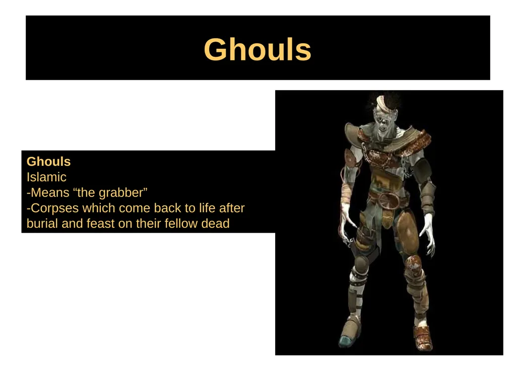 Scary Monsters from World Mythology One weekend I - slide 11 of 15