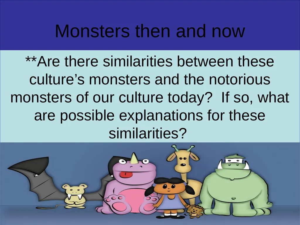 Scary Monsters from World Mythology One weekend I - slide 14 of 15