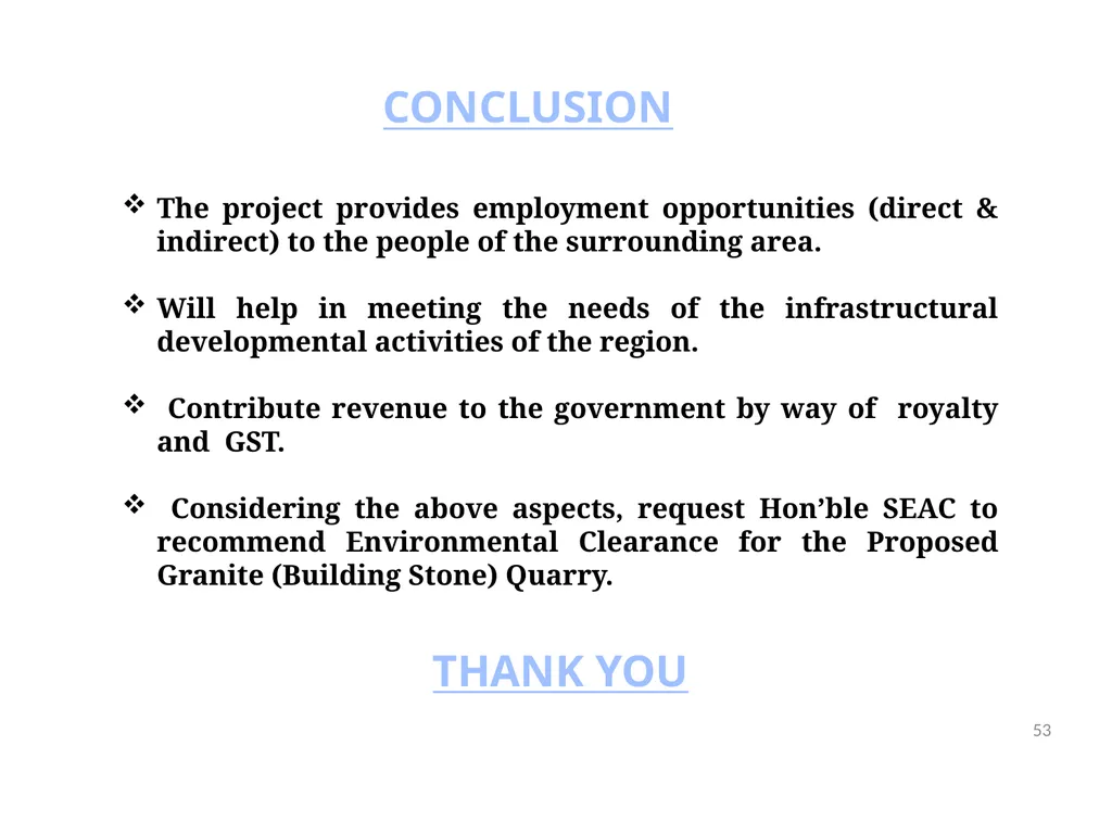 HEARTY WELCOME TO HON’BLE CHAIRMAN & MEMBERS OF - slide 53 of 53