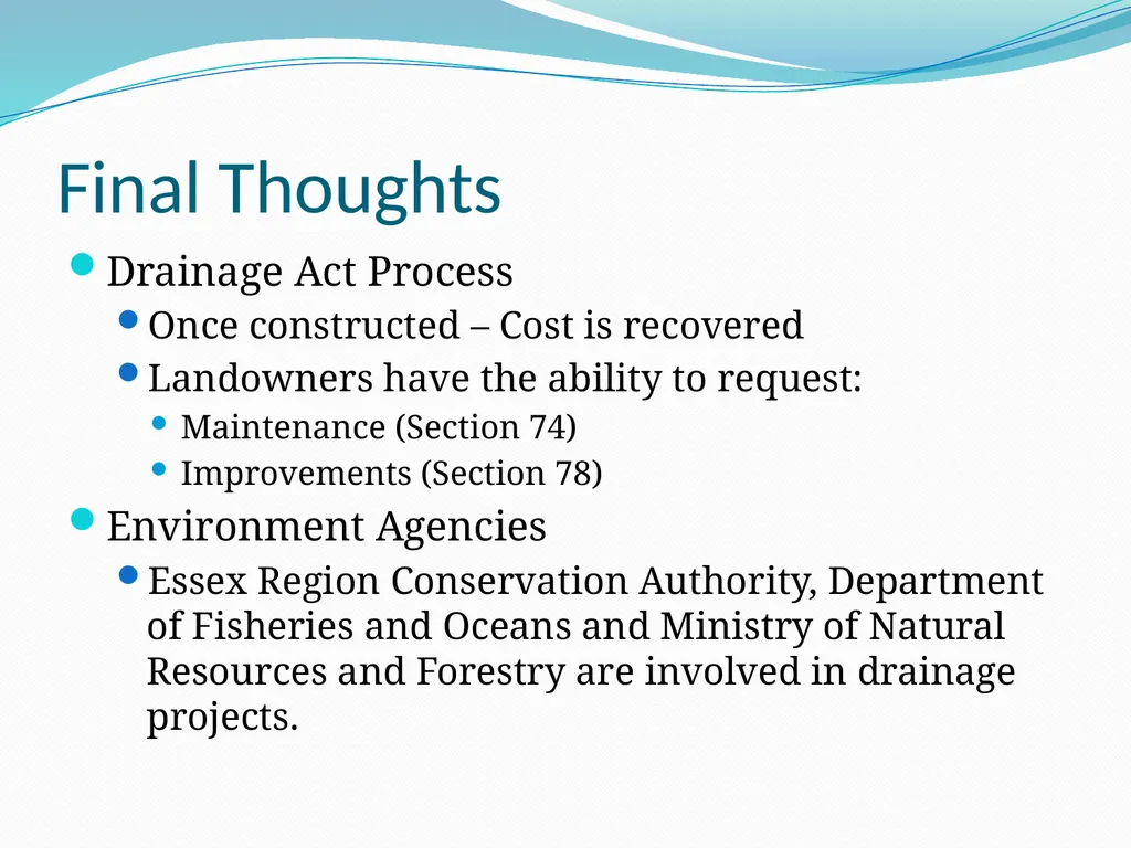 Drainage 101 – Council Educational Session - slide 41 of 43