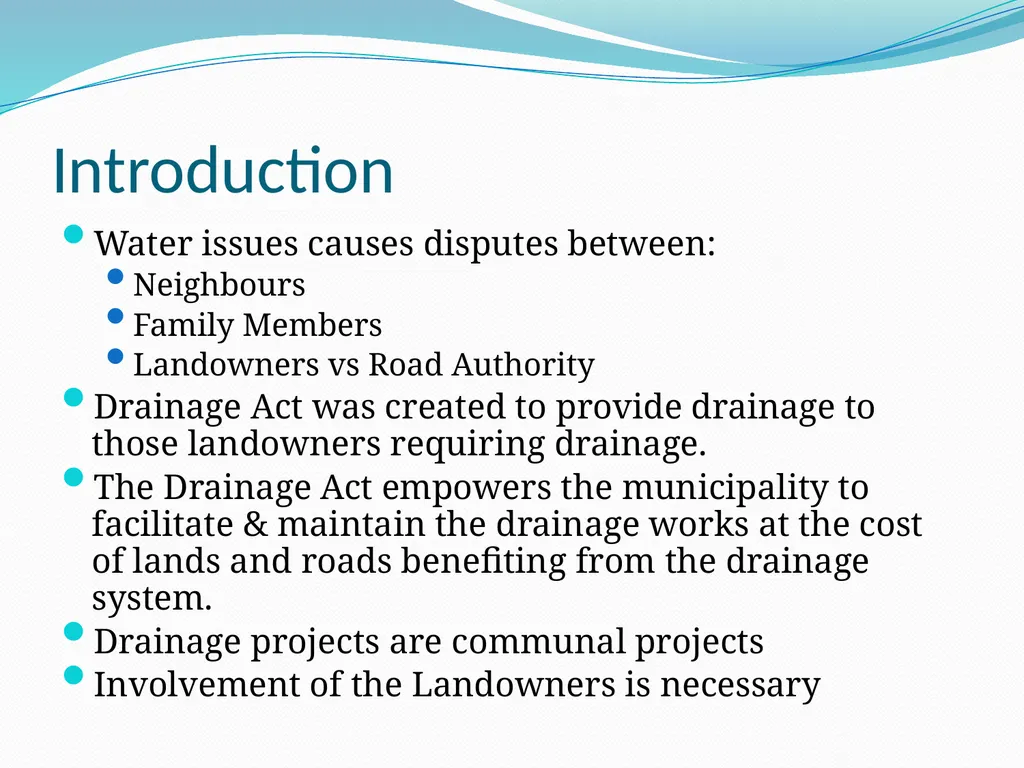 Drainage 101 – Council Educational Session - slide 5 of 43