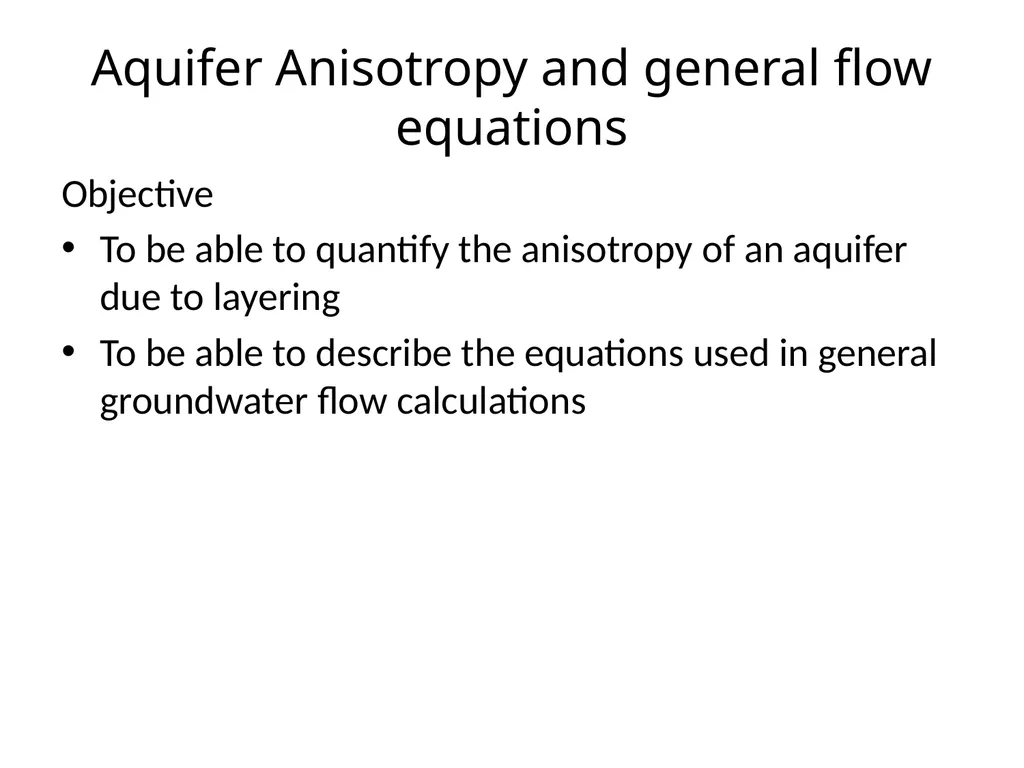 Anisotropy – Key ideas From Mays, 2011, Ground and - slide 3 of 4