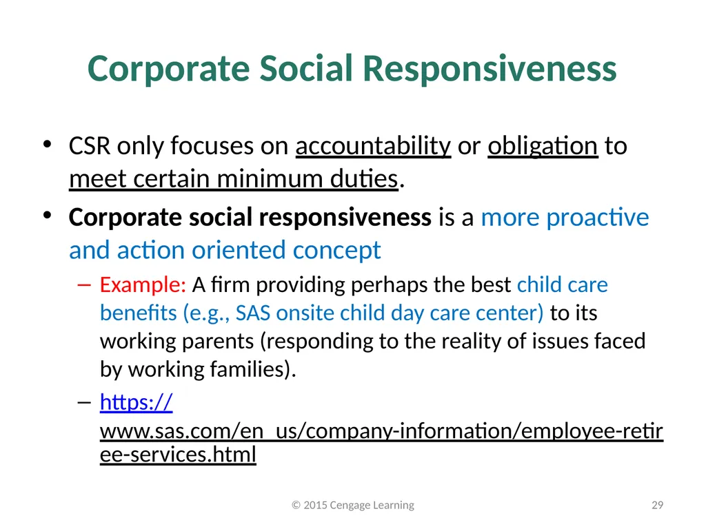 Key Topics Ch 1 & 2 © 2015 Cengage Learning - slide 29 of 34
