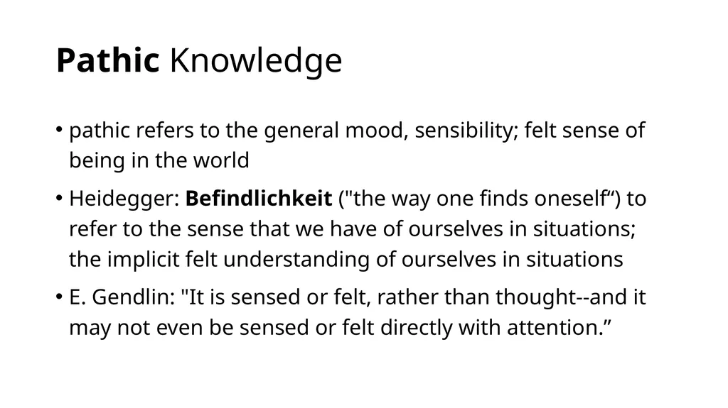 van Manen (2014) Chapter 9; The Vocative EDCP 585 - slide 19 of 29