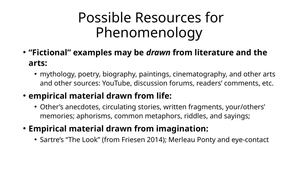 van Manen (2014) Chapter 9; The Vocative EDCP 585 - slide 5 of 29