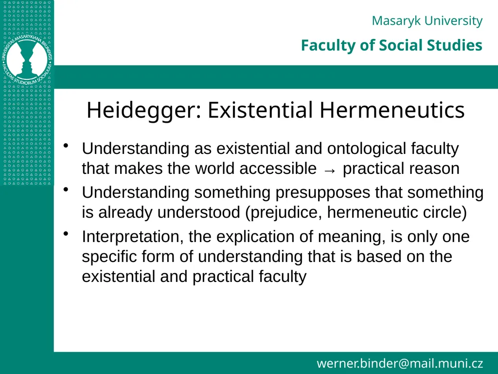 Advanced Methods of Interpretation Lecture III - slide 16 of 37