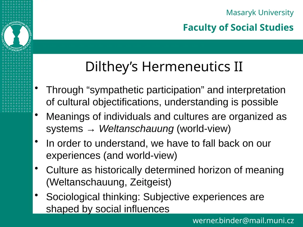 Advanced Methods of Interpretation Lecture III - slide 9 of 37