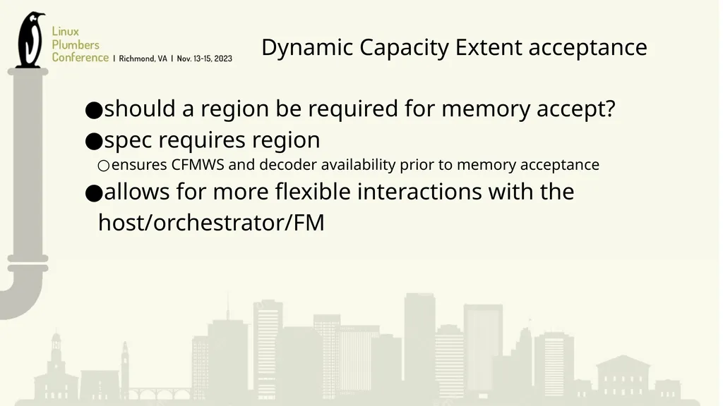 Plumbing challenges in Dynamic Capacity Devices - slide 16 of 17