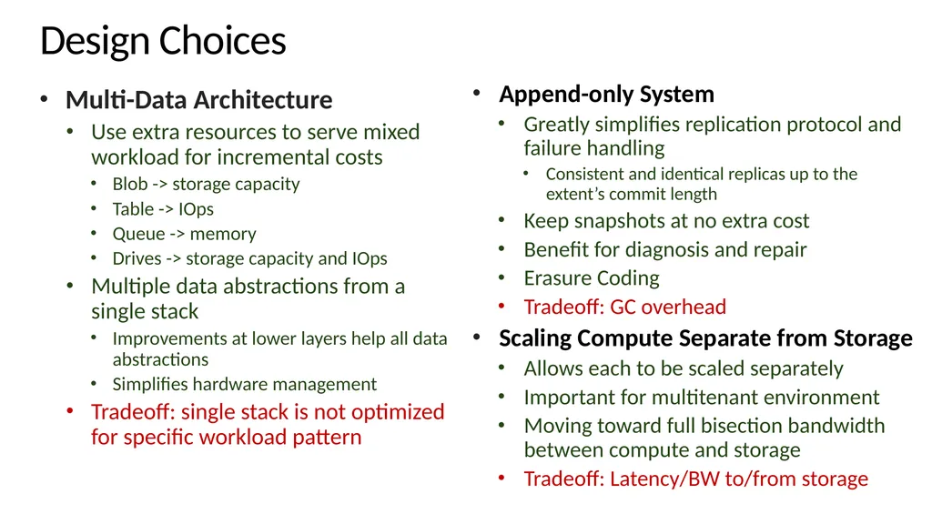 Windows Azure Storage – A Highly Available Cloud - slide 32 of 34