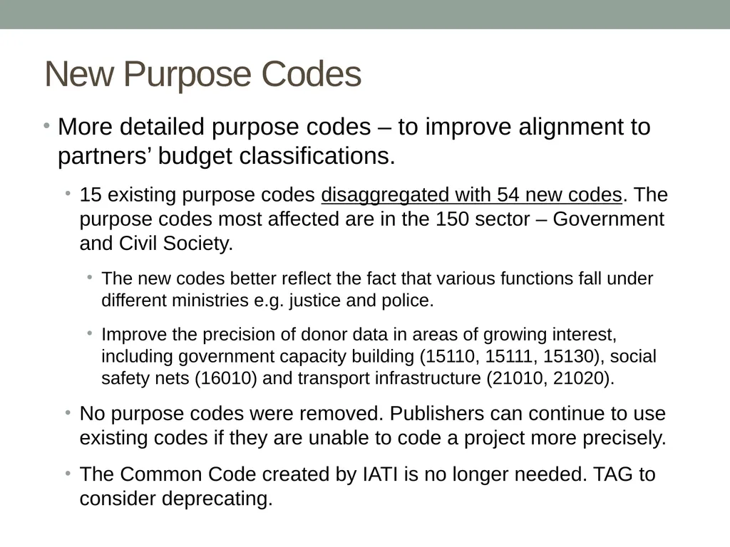 Budget identifier - ENABLING INTEGRATION OF aid - slide 3 of 6