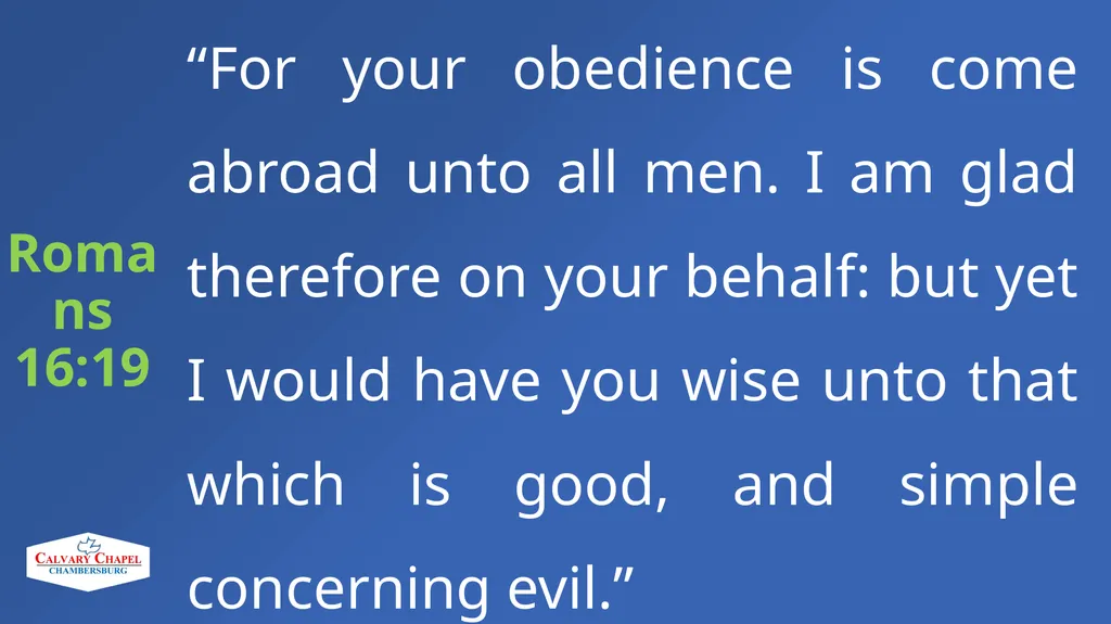 Choosing Your Disposition God’s Word Ecclesiastes - slide 12 of 16