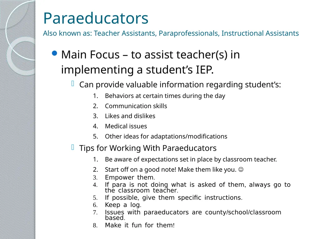 Adapted Physical Education 101 Presented by the - slide 24 of 26