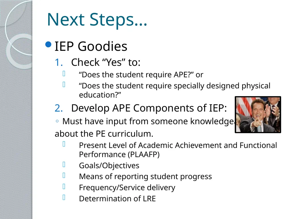 Adapted Physical Education 101 Presented by the - slide 12 of 26