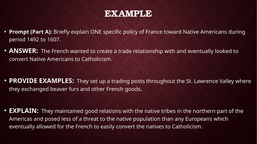 Short Answer Questions (SAQs) Part A: - slide 9 of 14