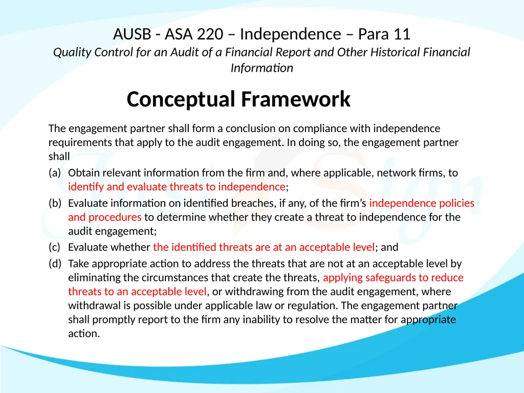 Q & A on APES 110 Guidelines Manoj Abichandani, - slide 21 of 25