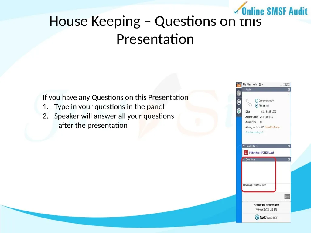 Q & A on APES 110 Guidelines Manoj Abichandani, - slide 4 of 25